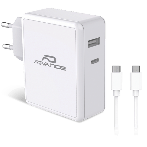 PowerFlex Chargeur secteur universel USB-C et USB-A 45W