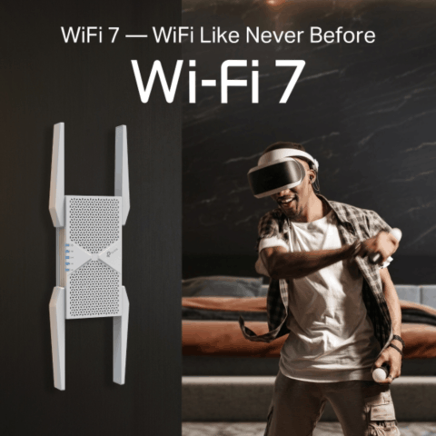 Répéteur WiFi7 BE9300 Tri-Band port LAN 2,5Giga