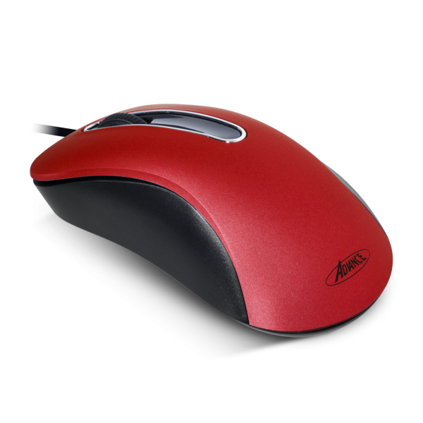 Souris Shape 3D red