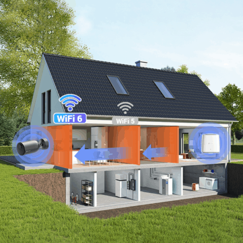 EZVIZ Camera Wifi Extérieure BC1C 4K PRO KIT - Résolution 4K - Batterie lithium rechargeable de 10 400 mAh - Protection continue 24/7 - Vision nocturne en coule