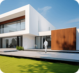 EZVIZ Caméras extérieures motorisées H9c 3MP - Wi-Fi - à double objectif panoramique et inclinable - Co-détection pour un suivi intelligent automatique