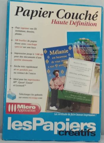 PAPIER COUCHÉ A4