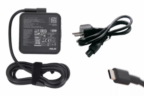 Chargeur 65W Type-C Asus - boite - 90XB04EN-MPW0M0