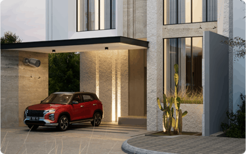 EZVIZ Camera Wifi Extérieure BC1C 4K PRO KIT - Résolution 4K - Batterie lithium rechargeable de 10 400 mAh - Protection continue 24/7 - Vision nocturne en coule