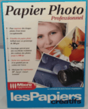 Papier Photo Brillant A4 Professionnel Micro Application 