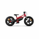 Mini moto elec DUCATI enfant / moteur 250W Pneu 16'' / 16kmh max 15.5kg Batt 21.6V/5.2Ah 112W Ecran Clignotant Charge max 45kg Frein Tambour
