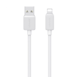 Câble USB vers lightning pour iPhone 2.4A (1m) Usams US-SJ689 KY Series Blanc
