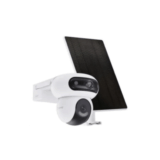 EZVIZ Camera Wifi Extérieure HB90 + Panneau solaire-Caméra motorisée 360° en 2K/Vision nocturne couleur/Détection forme humaine/Défense active lumière et sirène