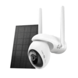 Kit de caméra de sécurité Pan/Tilt WiFi/4G solaire